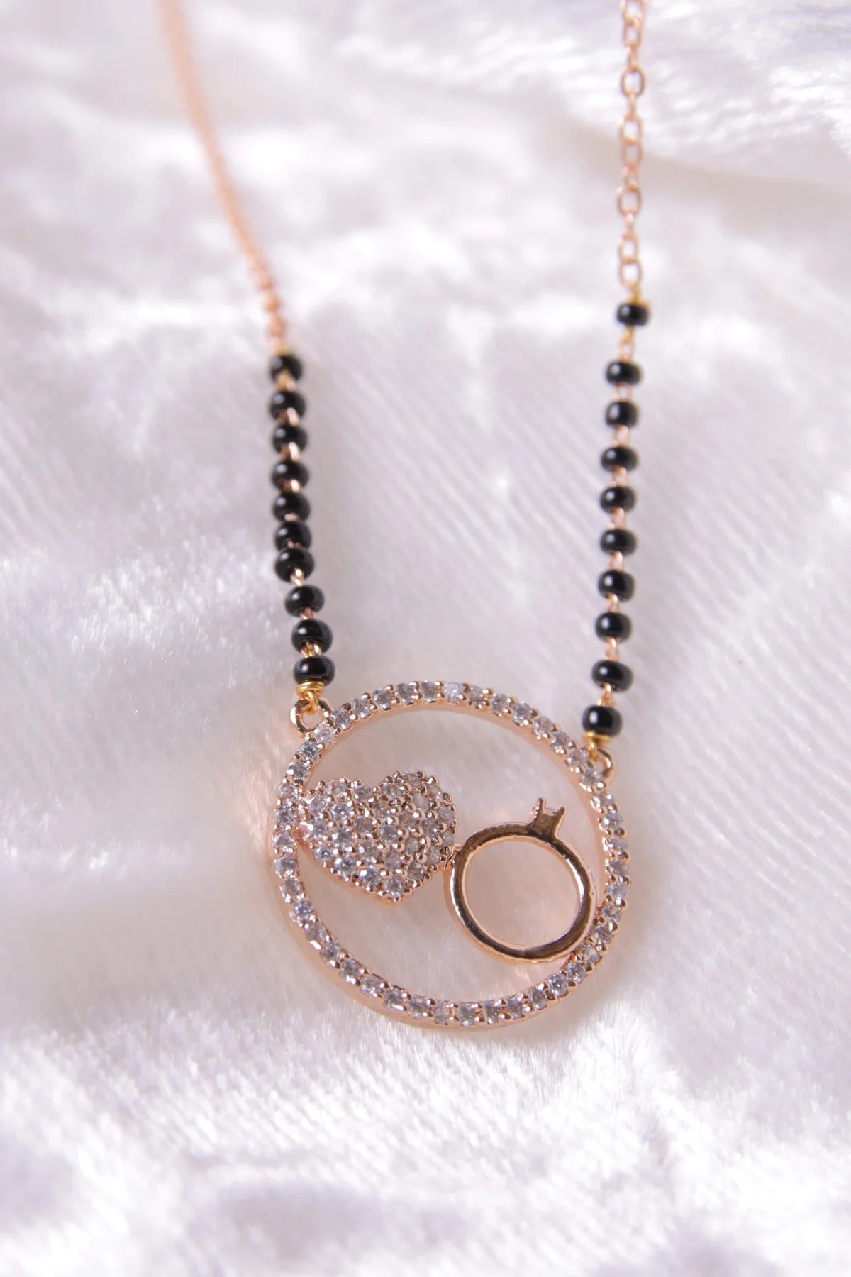 Senorita heart Mangalsutra