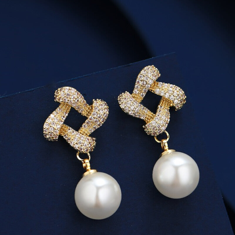 Stone Small Studs Earrings