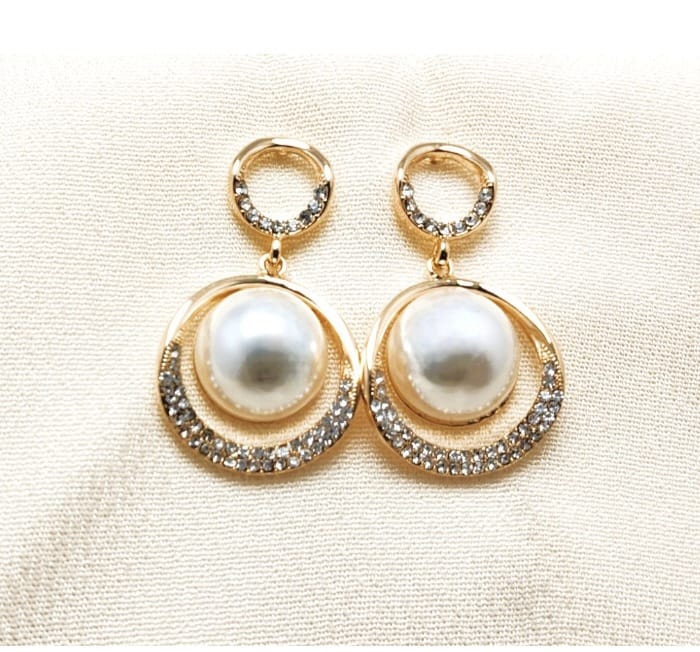 Crystal Curve Earrings