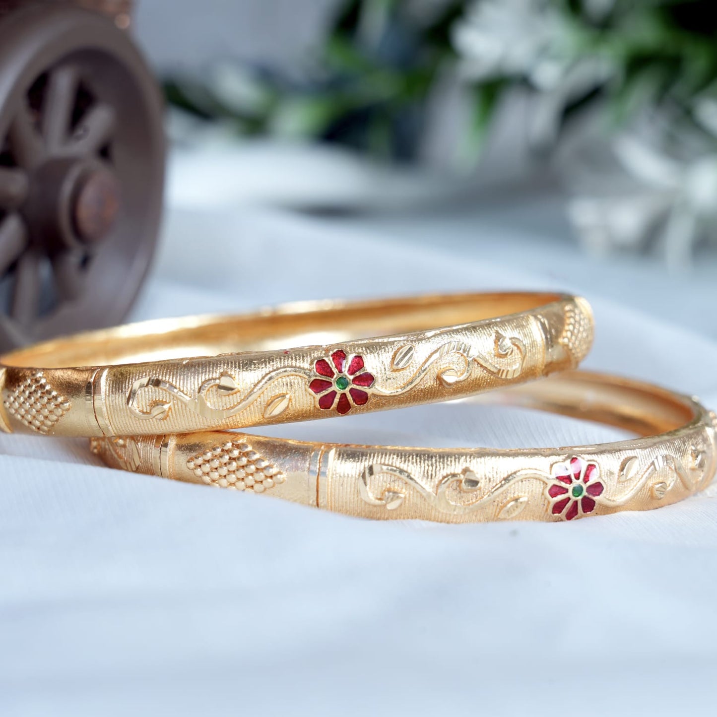 Sheetal Bangle. (Set of 2 )