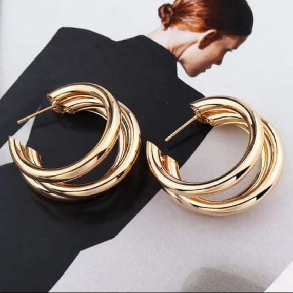 Valentina Earrings. (18K Gold Plated)
