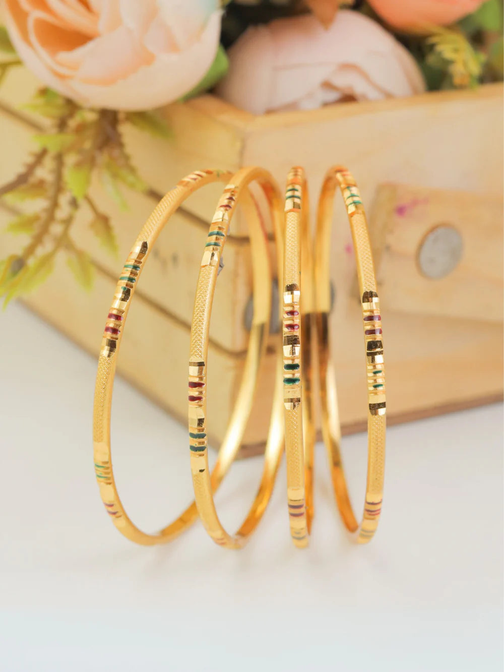 Riya Bangle. (Set of 4)