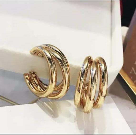 Valentina Earrings. (18K Gold Plated)