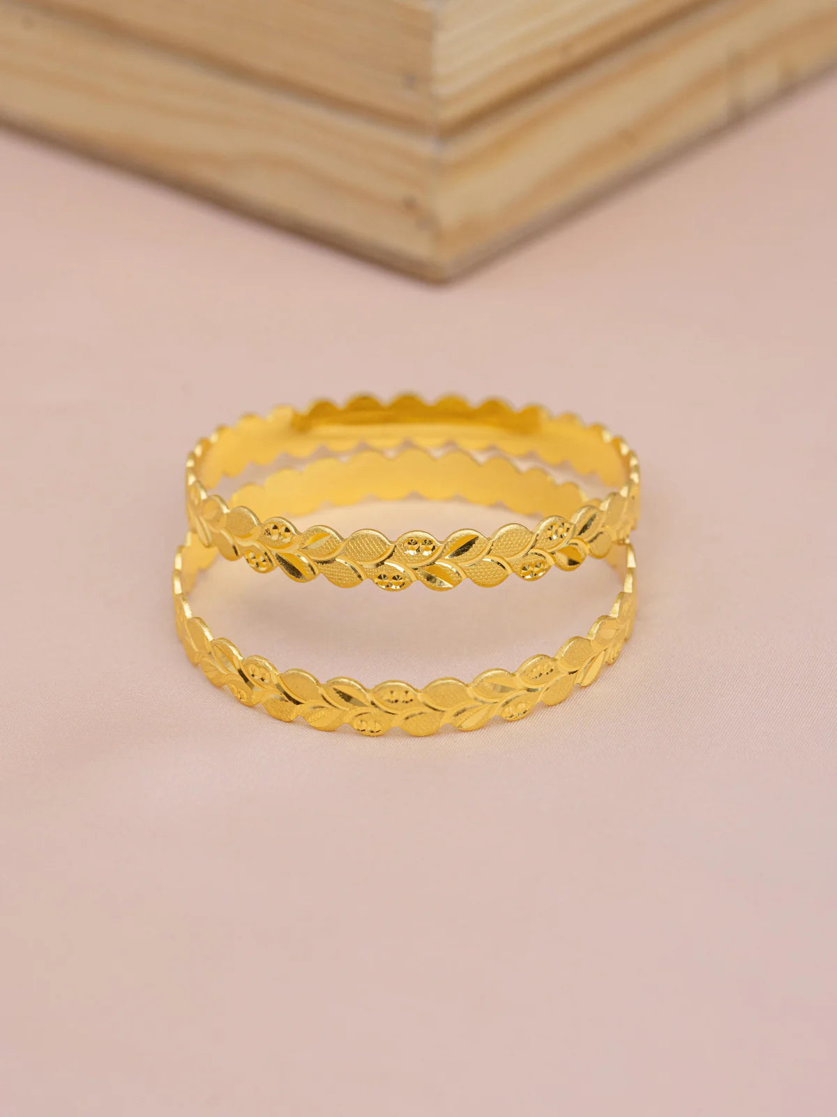 Nidhi Bangle. (Gold)