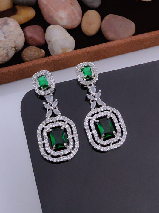 Emerald Elegance Earrings
