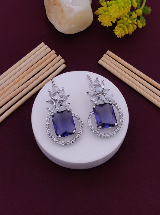 Royal Amethyst Bloom Earrings