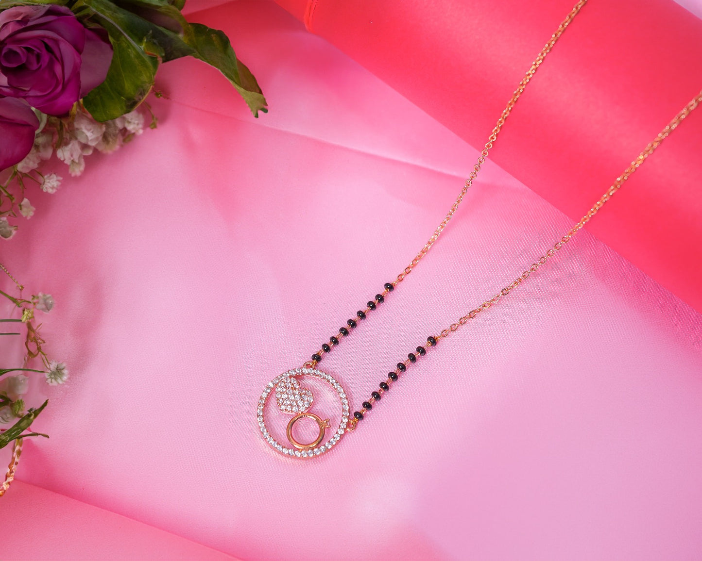 Senorita heart Mangalsutra
