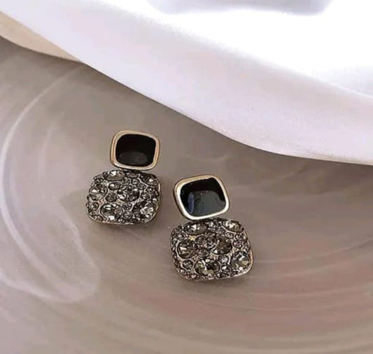 Crystal Alloy Stud Earring