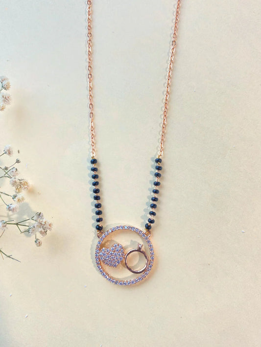 Senorita heart Mangalsutra